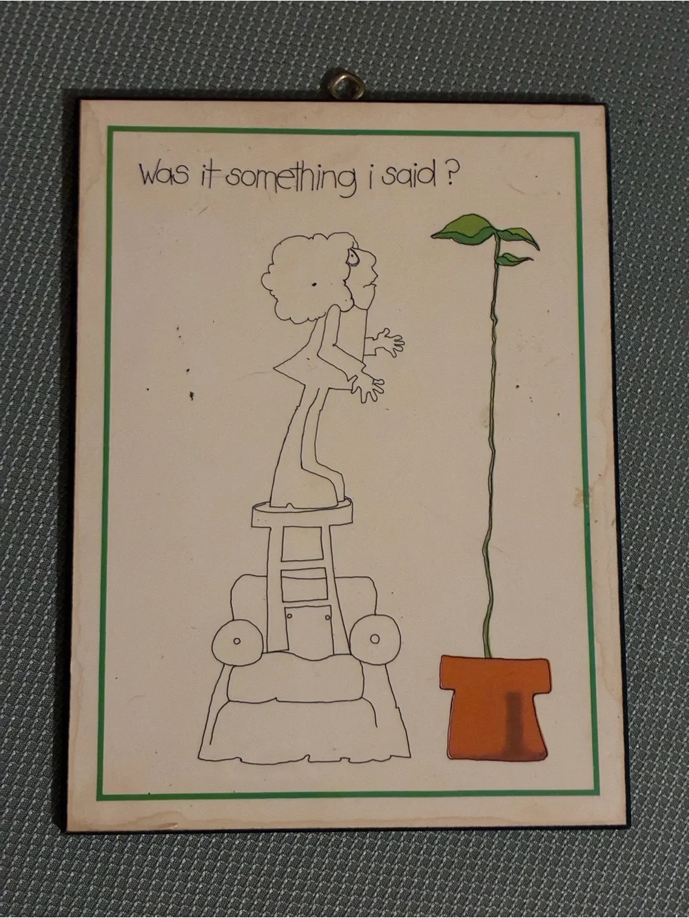 Vintage Classique Humdingers Wall Plaque